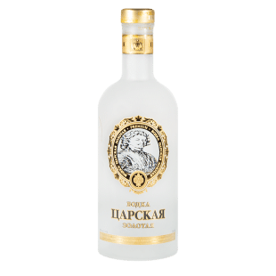 Водка Царская золотая 0.5L