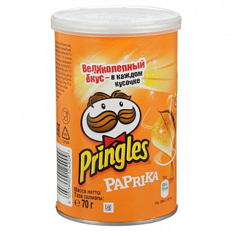 Чипсы Принглс Паприка 70г