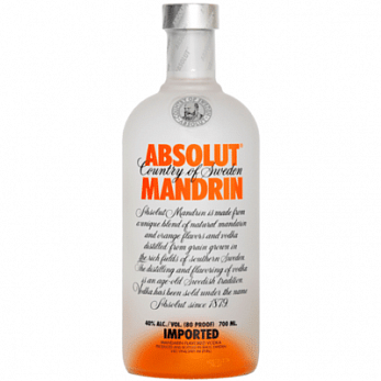 Водка Абсолют мандарин 0.7L