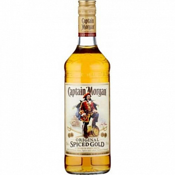 Ром Капитан Морган пряный золотой 1L