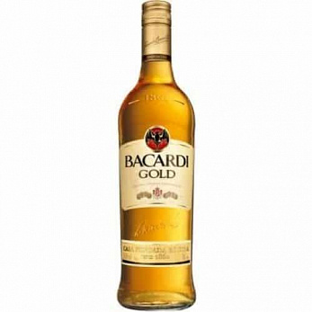 Ром Bacardi Gold 1 л