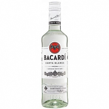 Ром Bacardi Carta Blanca 0.5 л