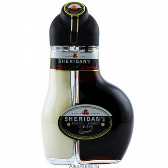Ликер двухслойный «Шериданс» кофейный 0.5L
